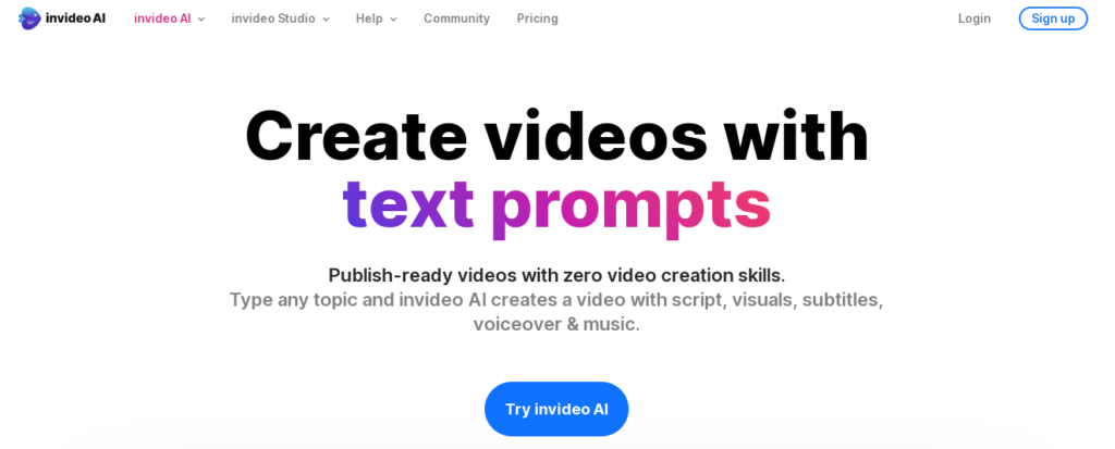 Invideo AI Invideo AI